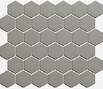 Keramická mozaika Mozaika HEX 5 Dark Grey