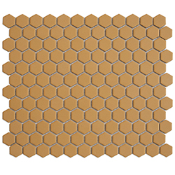 Keramická mozaika Mozaika HEX 2 Tuscany Gold