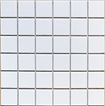 Obklad keramická Mozaika Bílá matná 50